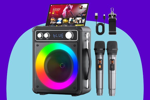 This $97 Karaoke Machine Set Is Just $35 With Amazon Promo Code