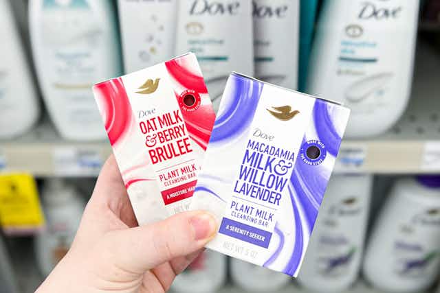 Dove Plant-Based Soap Bars, as Low as $2.27 at CVS card image