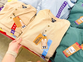 Eddie Bauer Men's Short Sleeve Henley