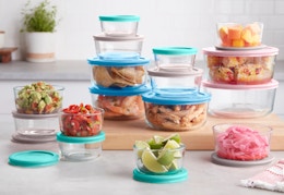 32-Piece Pyrex Food Storage Set, $30 at Walmart (Reg. $40) card image