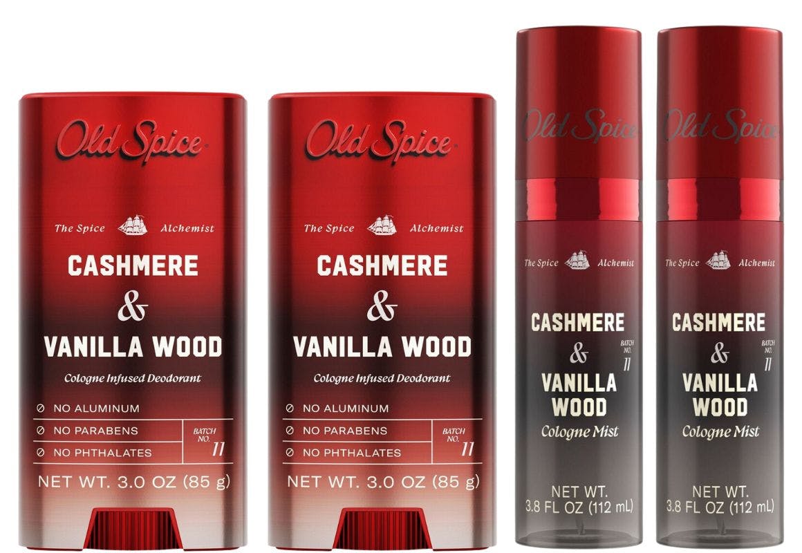 4 Old Spice Products