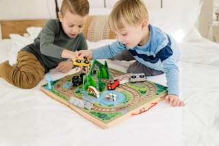 Melissa & Doug Railroad Playset B07KBQJV5H