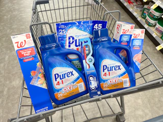 purex oral-b walgreens storage bags in walgreens cart