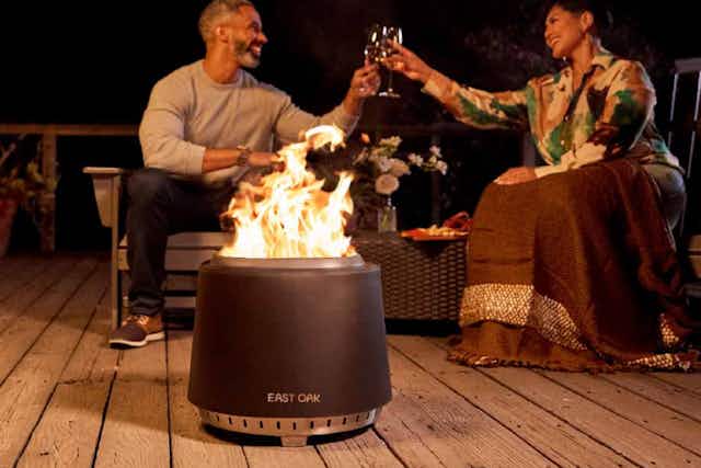 Smokeless 17" Fire Pit, Only $80.83 on Amazon card image