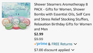 hfho shower steamers