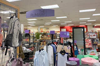The Runway section at TJ Maxx.