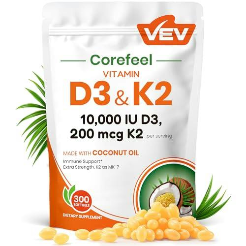 Vitamin D3 & K2 Softgels