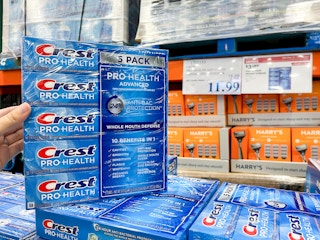 costco crest pro health toothpaste price