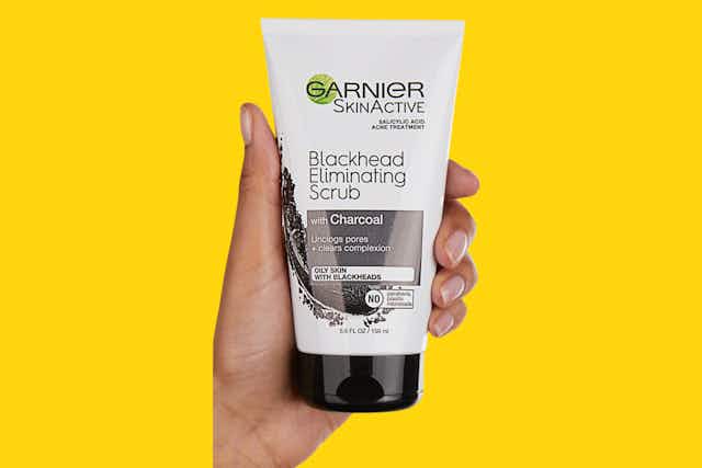 Garnier Blackhead Scrub, Only $1.02 at CVS card image