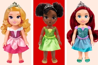 Sleeping Beauty, Tiana & Ariel Princess Dolls