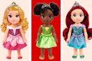 Sleeping Beauty, Tiana & Ariel Princess Dolls