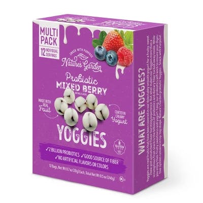 2 Nature's Garden Probiotic Yoggies Boxes