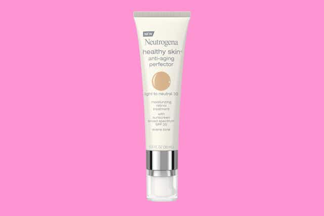 Neutrogena Retinol Tinted Moisturizer, as Low as $4 on Amazon (Reg. $21) card image