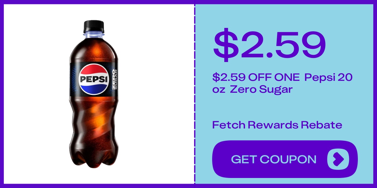free pepsi fetch coupon