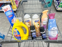 walgreens storage bag axe febreze tide downy softsoap items in walgreens cart