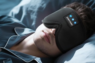 Sleep Mask with Bluetooth Headphones