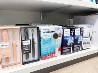 philips sonicare toothbrush in kohls cart
