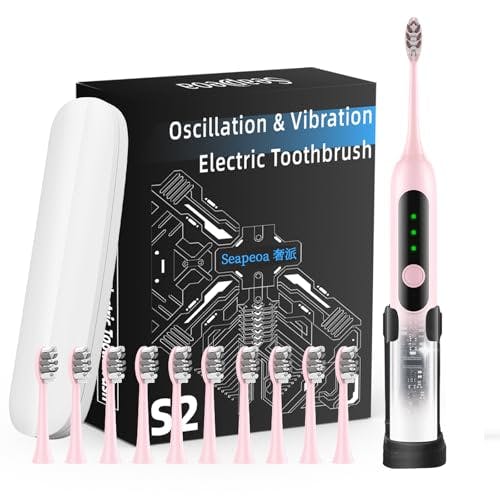 Sonic Electric Toothbrush Set