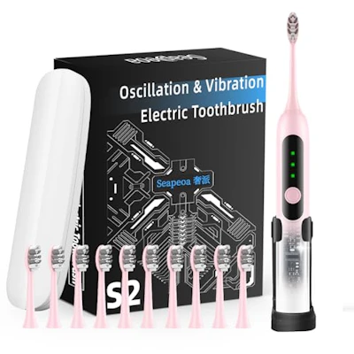Sonic Electric Toothbrush Set