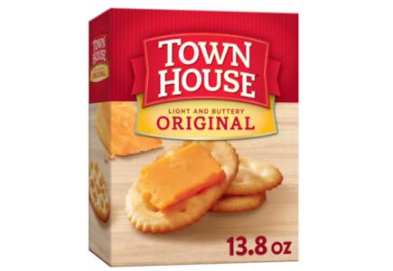 2 Town House Crackers Boxes