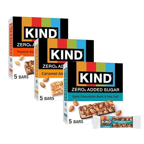 KIND Zero Added Sugar Bars 3-Pack