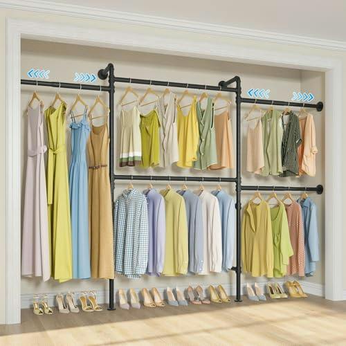 Wall-Mounted Closet Organizer