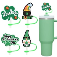 St. Patrick's Day Straw Covers