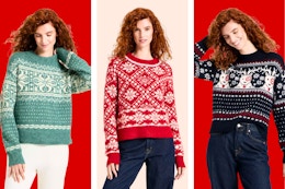 Target women's holiday sweaters