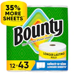 Bounty Paper Towels 12-Pack