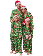 Ekouaer Men's Satin Pajama Set