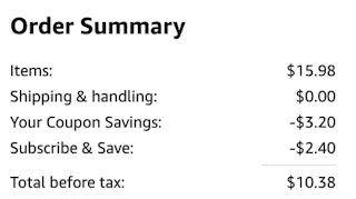 Neutrogena Rainbath cart