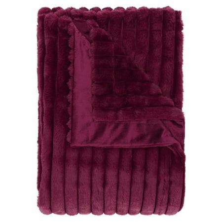 Mainstays Faux Fur Blanket