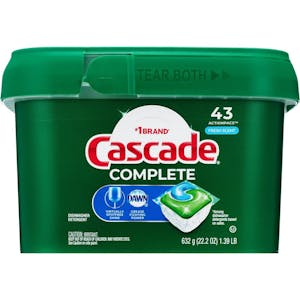 2 Cascade Dishwasher Pod Packs