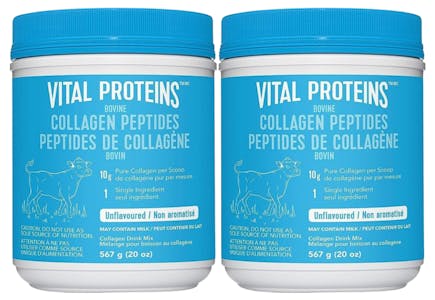 2 Vital Proteins Collagen Peptides