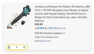 cordless leaf blower