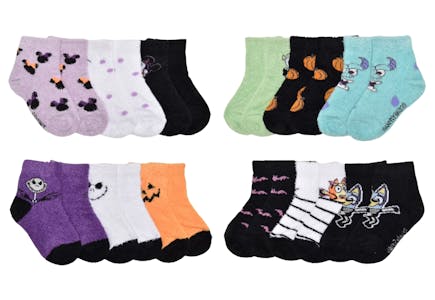 Toddler Character Halloween Socks