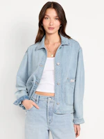 Old Navy Women's Denim Chore Jacket
