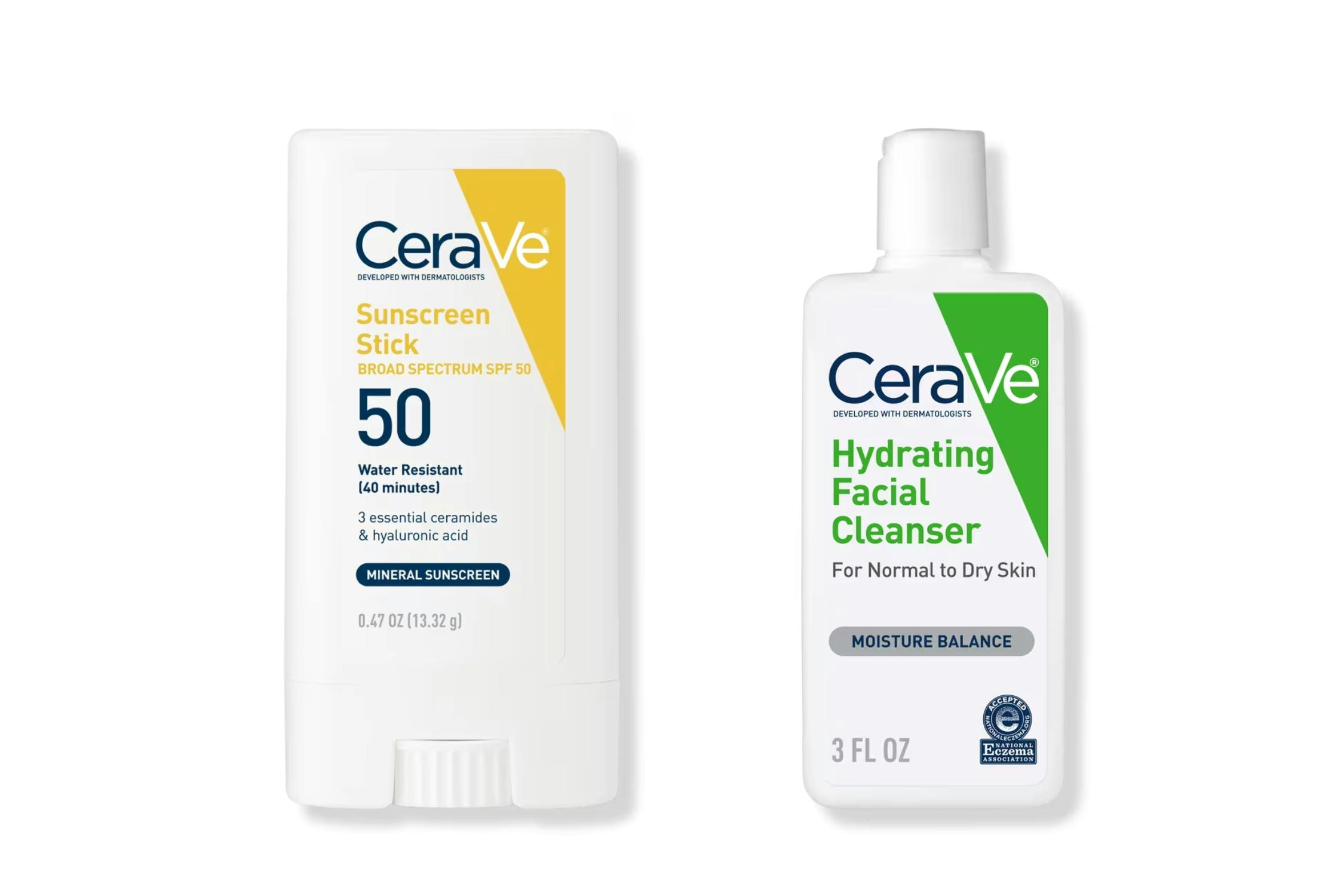 2 CeraVe Skincare Products