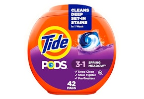 4 Tide Pods Tubs