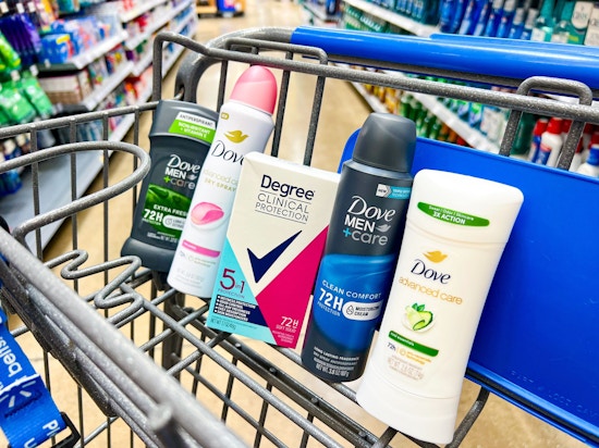 Dove and Degree Deodorant, Starting at Just $4.97 at Walmart