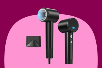 Hair Dryer - 150000 RPM High-Speed Negative Ionic Care for Fast Drying. Lightweight, Low Noise Design with 4 Temps/2 Speeds, Magnetic Nozzle