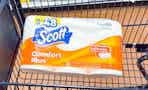 scott toilet paper in shopping cart