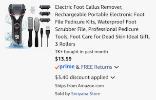 Amazon Electric Foot Callus Remover 2026 2