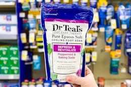 Dr. Teal's Epsom Salt, Only $3.29 at Walgreens (No Coupons Needed) card image