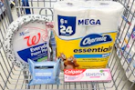 walgreens groceries in shopping cart