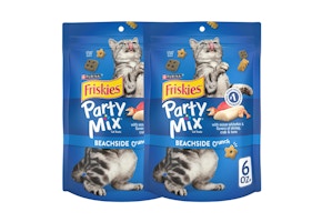 2 Purina Friskies Cat Treat Bags
