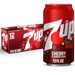 7UP Cherry Soda 12-Pack
