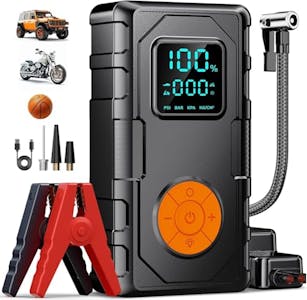 Jump Starter With Air Compressor