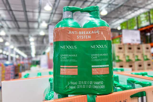 New Nexxus Shampoo and Conditioner Set, Only $17.49 at Costco (Save $12.50) card image