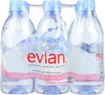 Evian Water 6-Pack